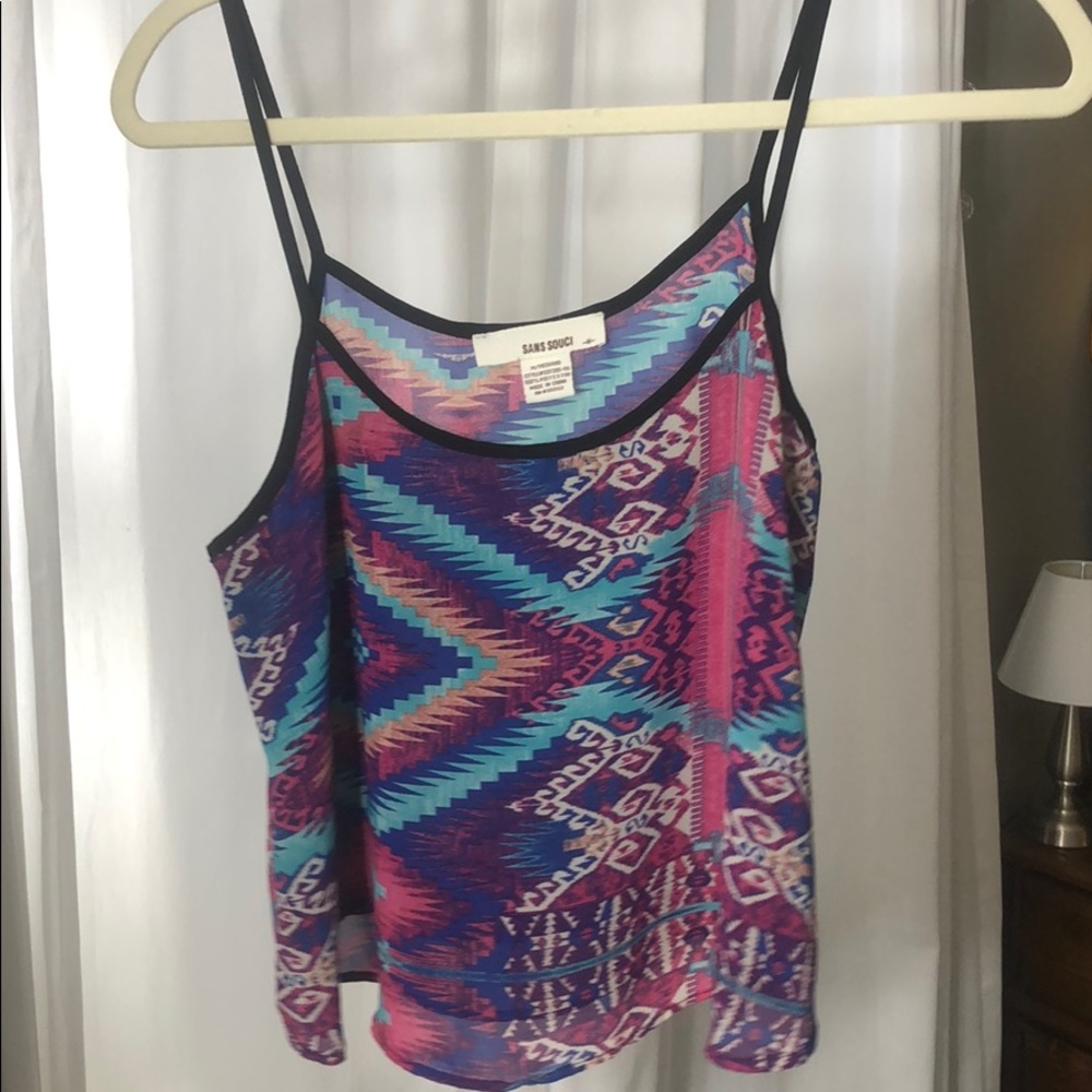 Patterned Flowwy Tank